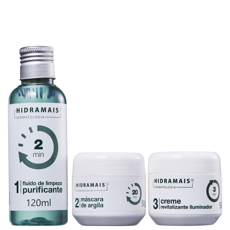Kit Hidramais Home Spa Rosto (3 Produtos) Menor preço em Kit Hidramais Home Spa Rosto (3 Produtos)