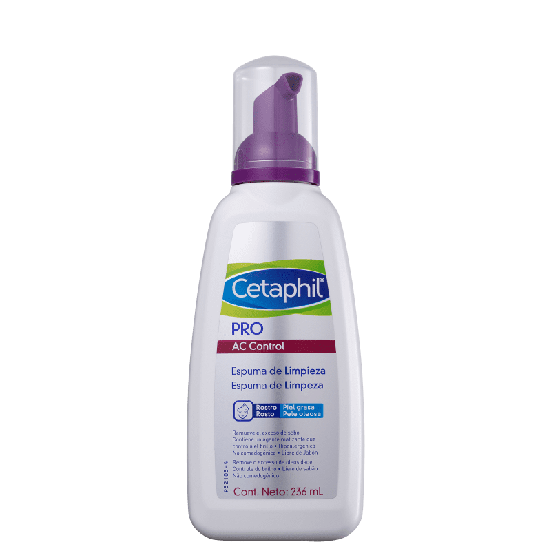 Cetaphil Pro AC Control - Espuma de Limpeza Facial 236ml