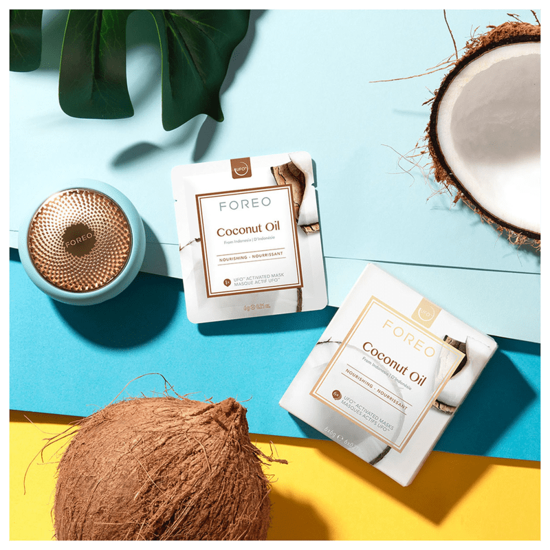FOREO UFO Coconut Oil - Máscaras Faciais 6x6g