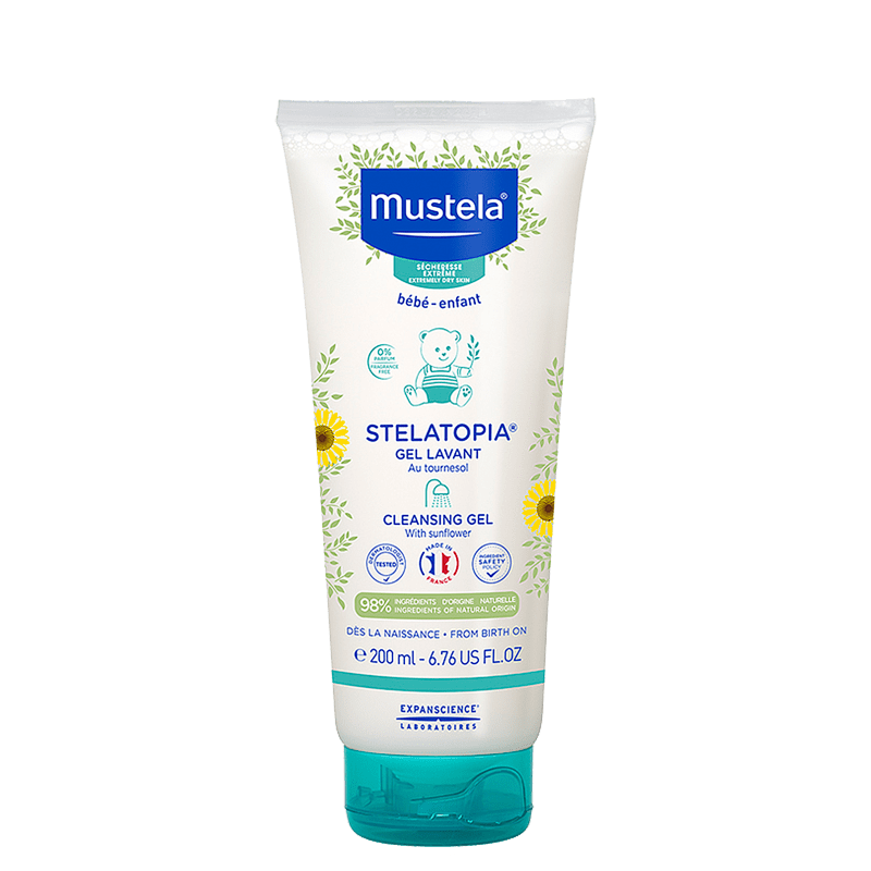 Mustela Stelatopia Gel Lavant - Gel de Limpeza 200ml