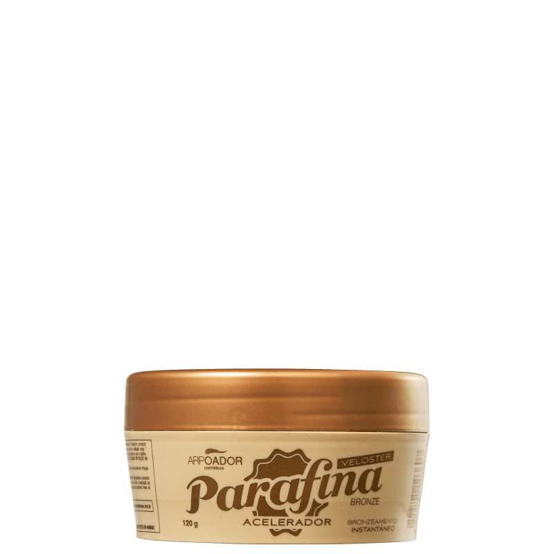 Parafina Bronze Veloster Acelerador de Bronzeado - Bronzeador 120g
