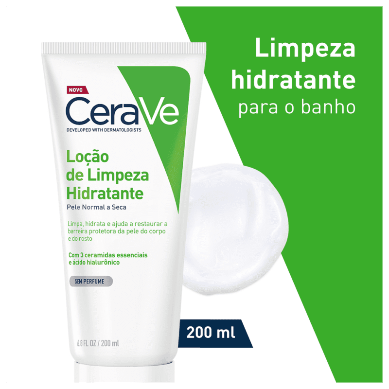 CeraVe Hidratante - Loção de Limpeza Facial 200ml