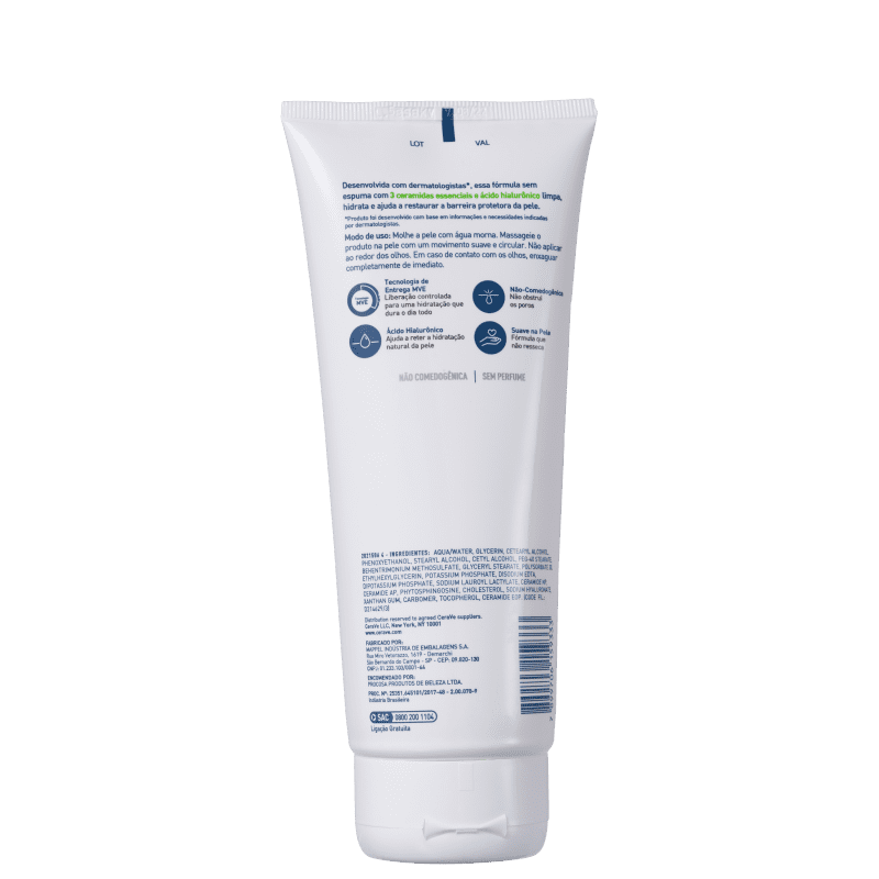 CeraVe Hidratante - Loção de Limpeza Facial 200ml