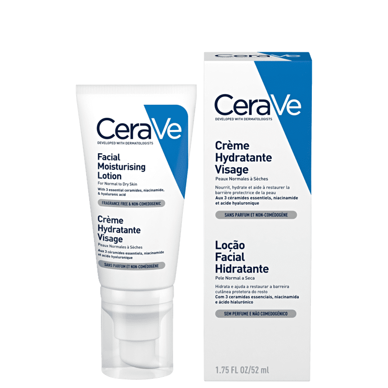 CeraVe Moisturising - Loção Hidratante Facial 52ml