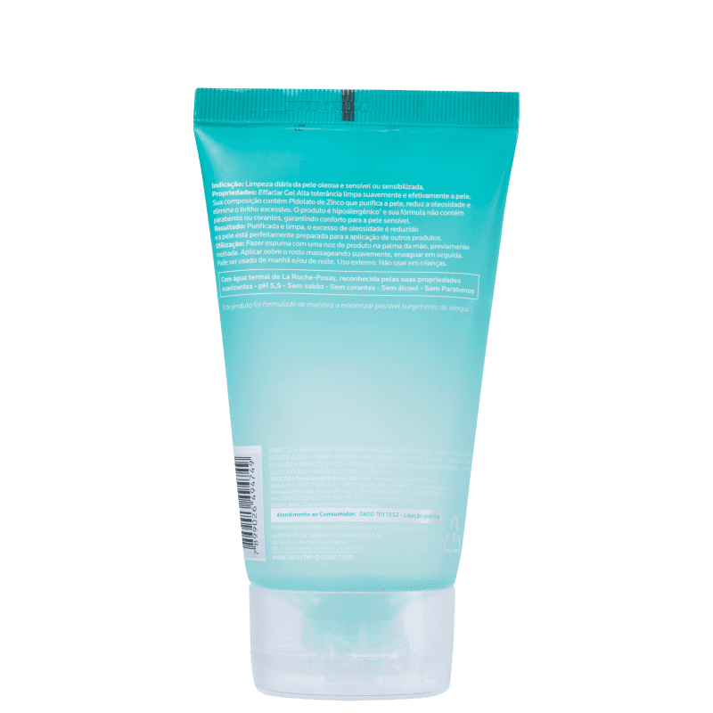 La Roche-Posay Effaclar Alta Tolerância - Gel de Limpeza Facial 150g