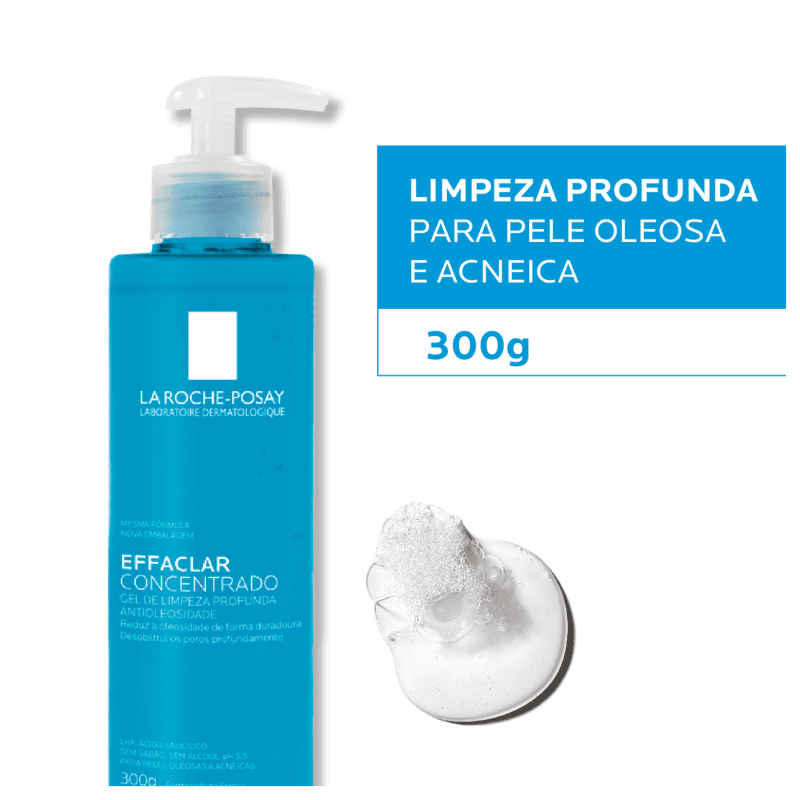 Gel De Limpeza La Roche Effaclar Concentrado Beleza Na Web