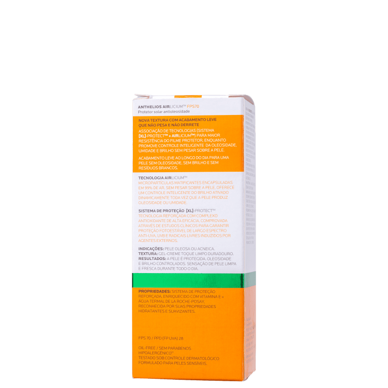 La Roche-Posay Anthelios Airlicium FPS70 - Protetor Solar 50g