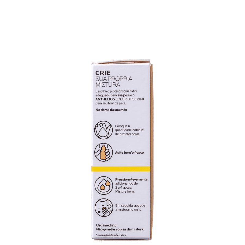 La Roche-Posay Anthelios Color Dose Bege Médio Dourado - Pigmento 17ml