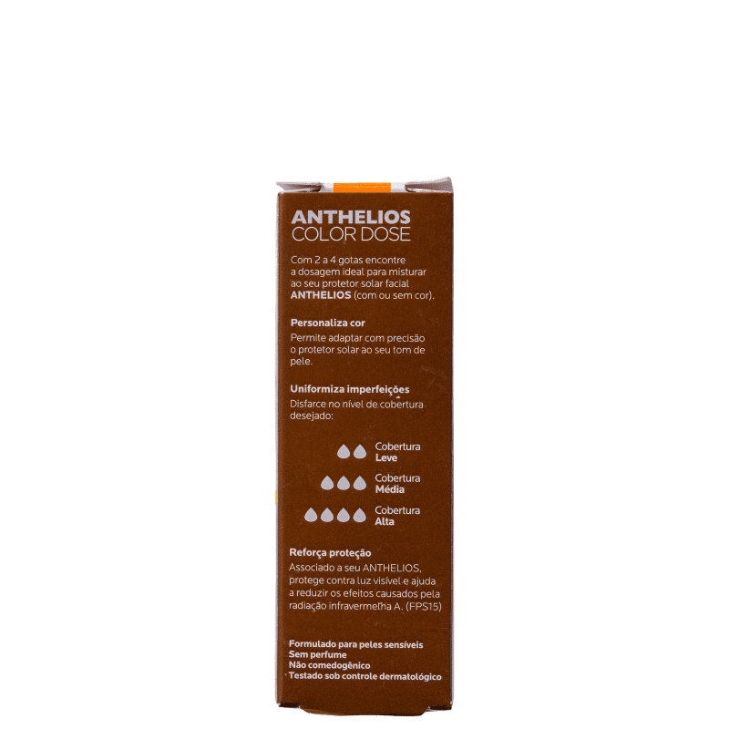 La Roche-Posay Anthelios Color Dose Marrom Escuro - Pigmento 17ml