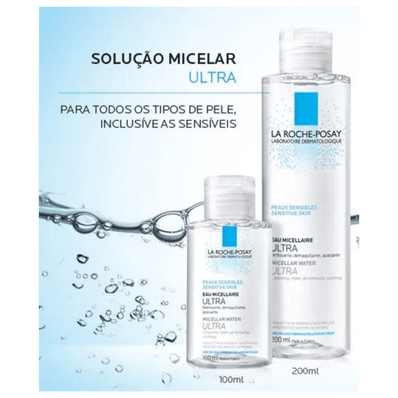 La Roche-Posay Effaclar Solução Ultra - Água Micelar 400ml