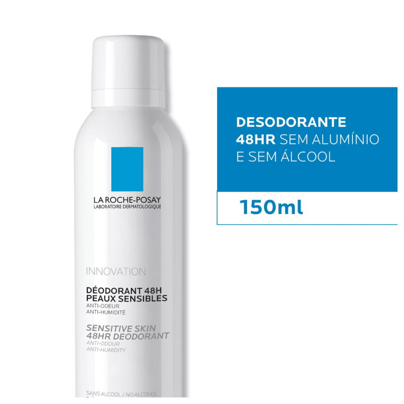 La Roche-Posay Deo 48H para Peles Sensíveis Aerossol - Desodorante 150ml