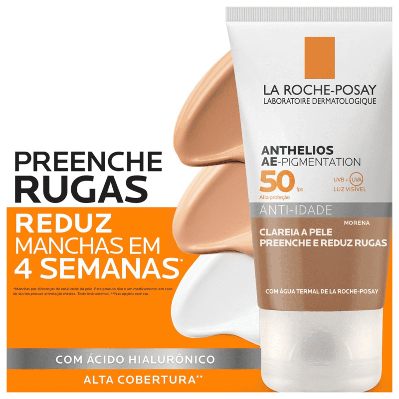 La Roche-Posay Anthelios AE- Pigmentation FPS50 Morena - Protetor Solar com Cor 40g