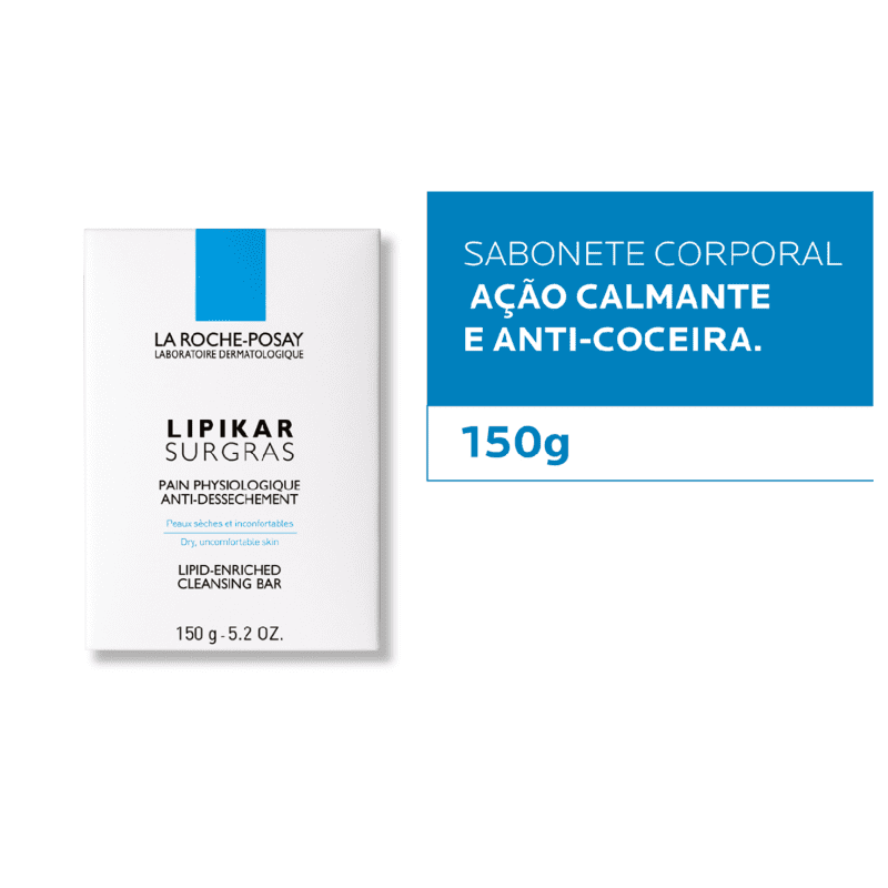 La Roche-Posay Lipikar Surgras - Sabonete em Barra 150g
