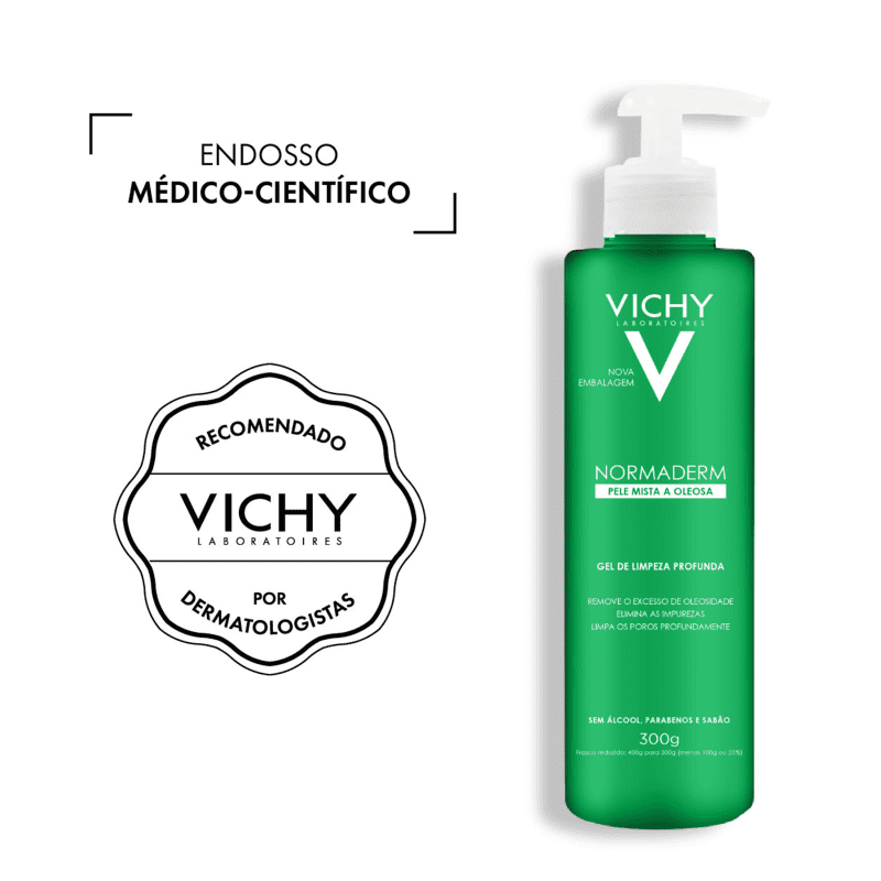 Vichy Normaderm - Gel de Limpeza Facial 300g