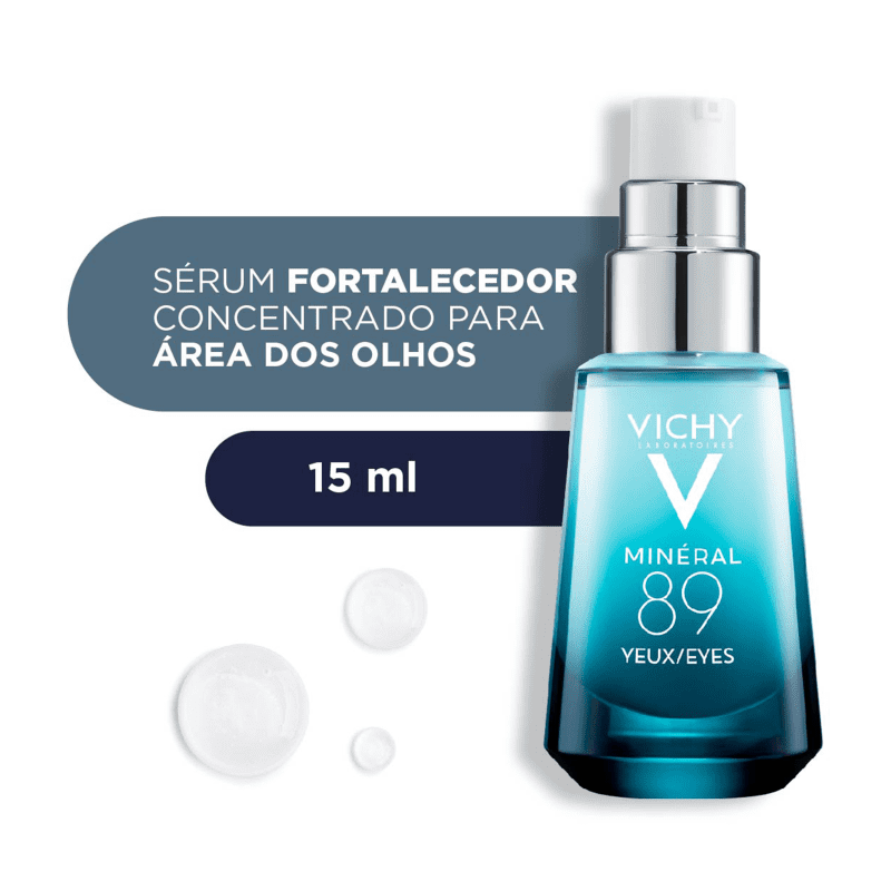 Vichy Minéral 89 - Sérum para Área dos Olhos 15ml