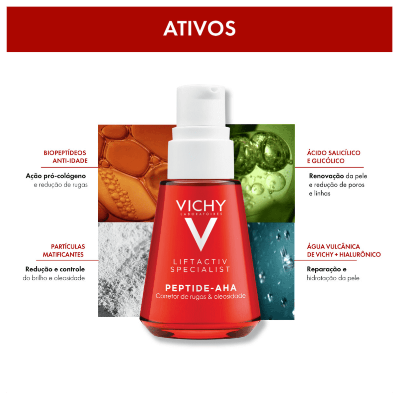 Vichy Liftactiv Peptide-AHA - Sérum Anti-Idade 30ml