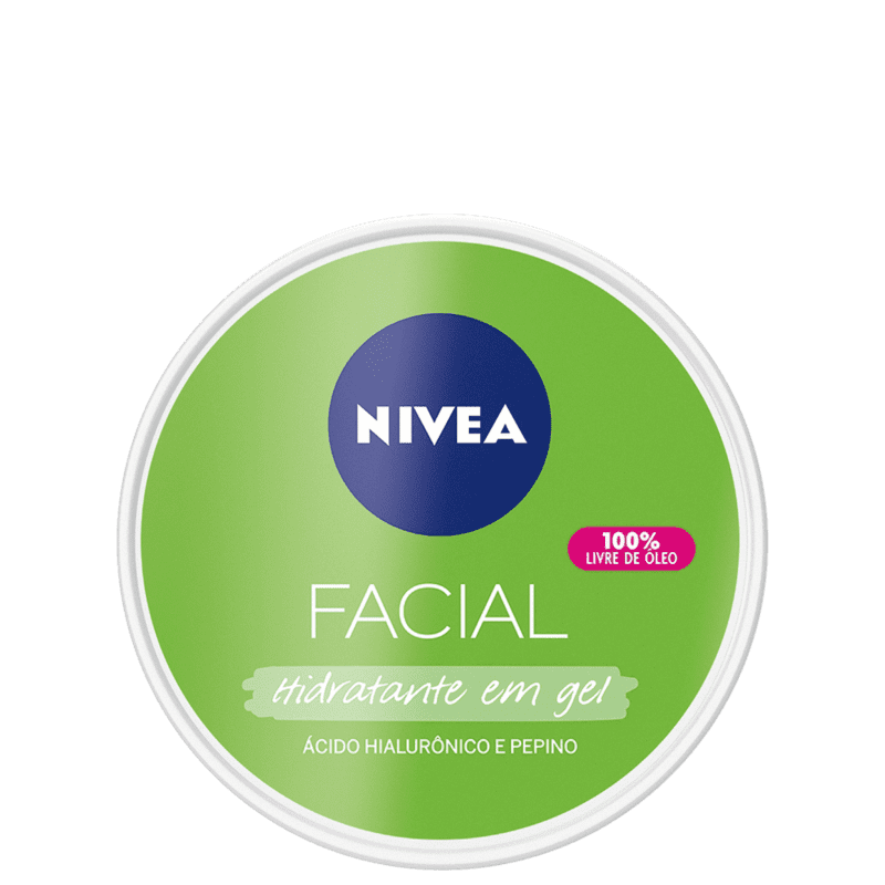NIVEA Ácido Hialurônico e Pepino - Gel Hidratante Facial 100g