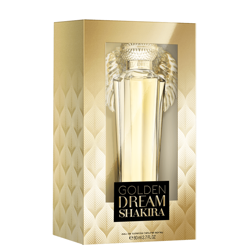 Golden Dream Shakira Eau de Toilette - Perfume Feminino 80ml
