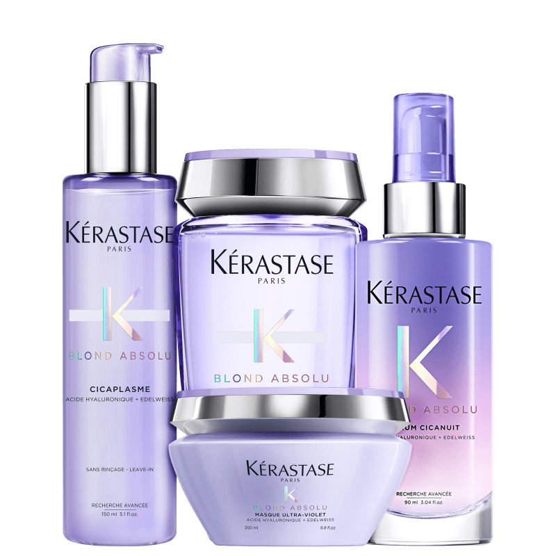 Kit Kérastase Highlighted Blonde Completo (4 Produtos)