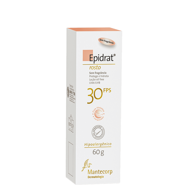 Mantecorp Epidrat FPS 30 - Hidratante Facial 60g