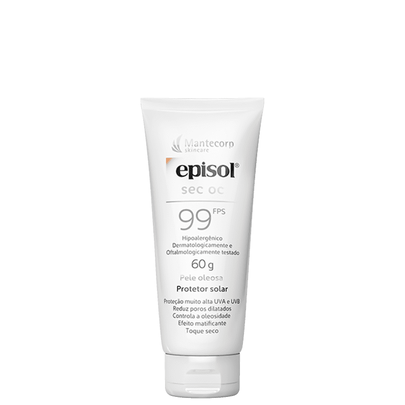 Mantecorp Episol Sec OC FPS 99 - Protetor Solar Facial 60g Menor preço em Mantecorp Episol Sec OC FPS 99 - Protetor Solar Facial 60g