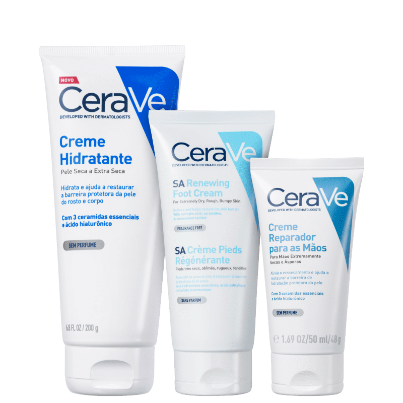 Kit CeraVe Power (3 Produtos)