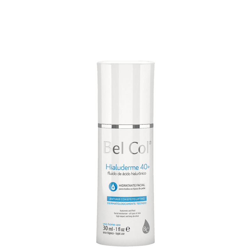 Bel Col Hialuderme 40+ - Fluido Hidratante Facial 30ml