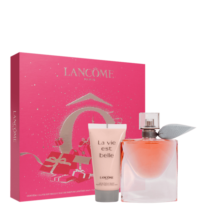 Conjunto La Vie Est Belle Lancôme Feminino - Eau de Parfum 50ml + Loção Corporal 50ml