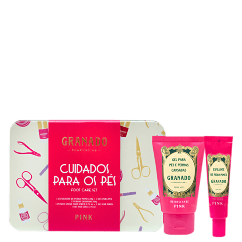 Kit Granado Pink Cuidados para os Pés (2 Produtos)