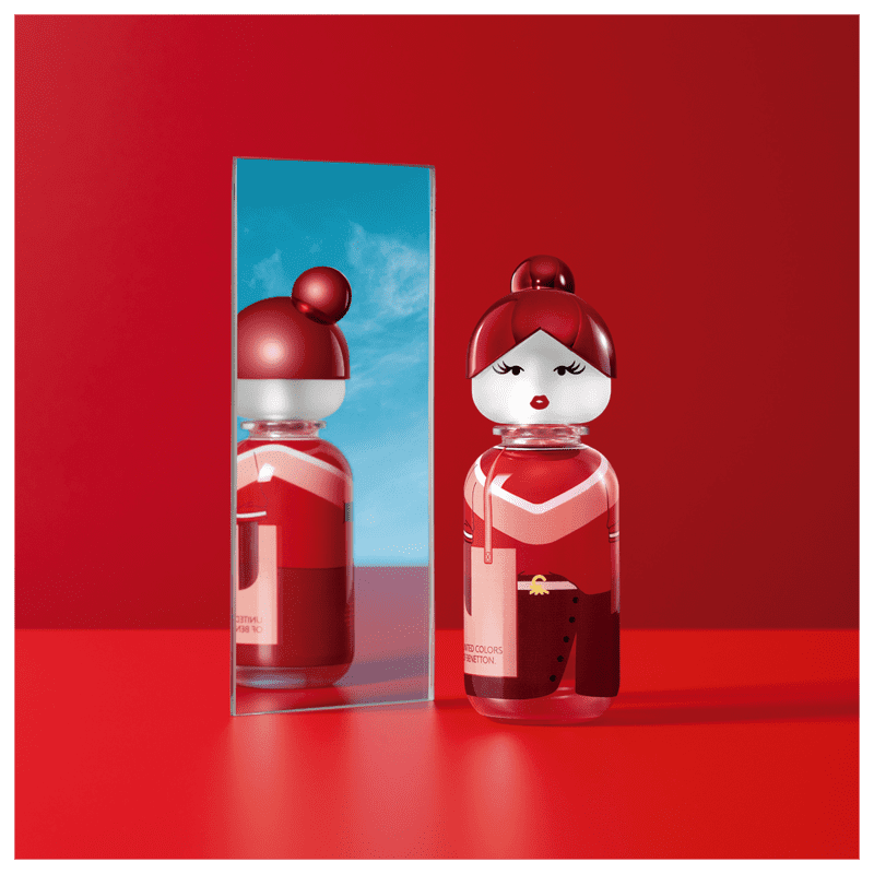 Sisterland Red Rose Benetton Eau de Toilette - Perfume Feminino 80ml