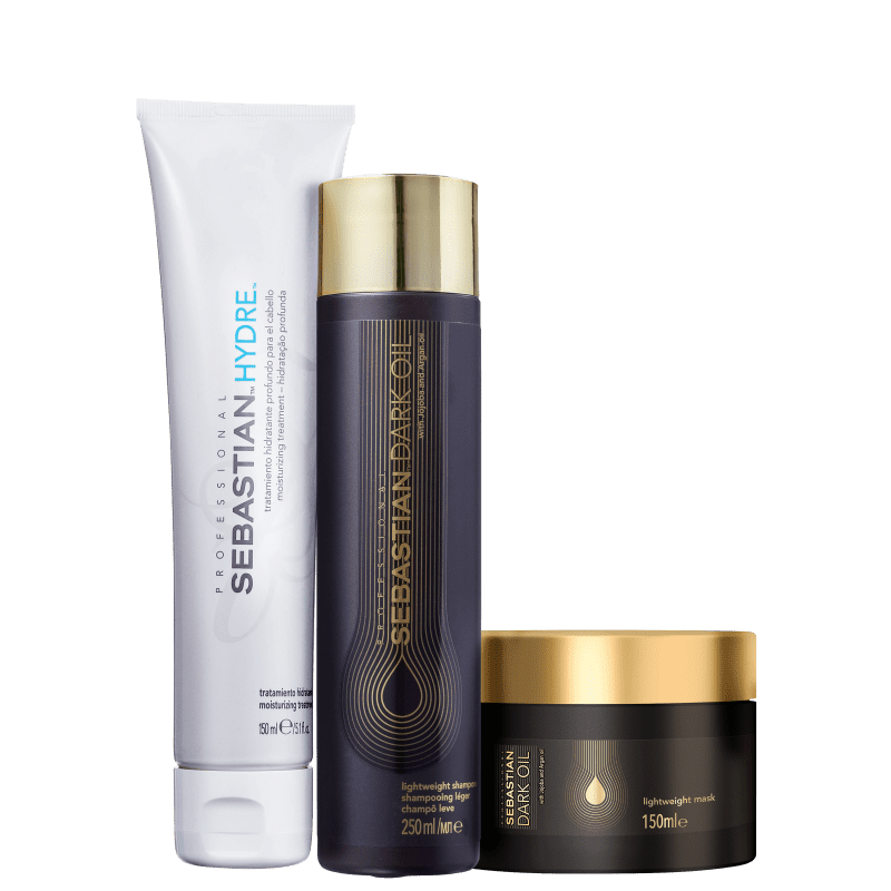 Kit Sebastian Professional Dark Oil & Hydre (3 Produtos) Menor preço em Kit Sebastian Professional Dark Oil & Hydre (3 Produtos)