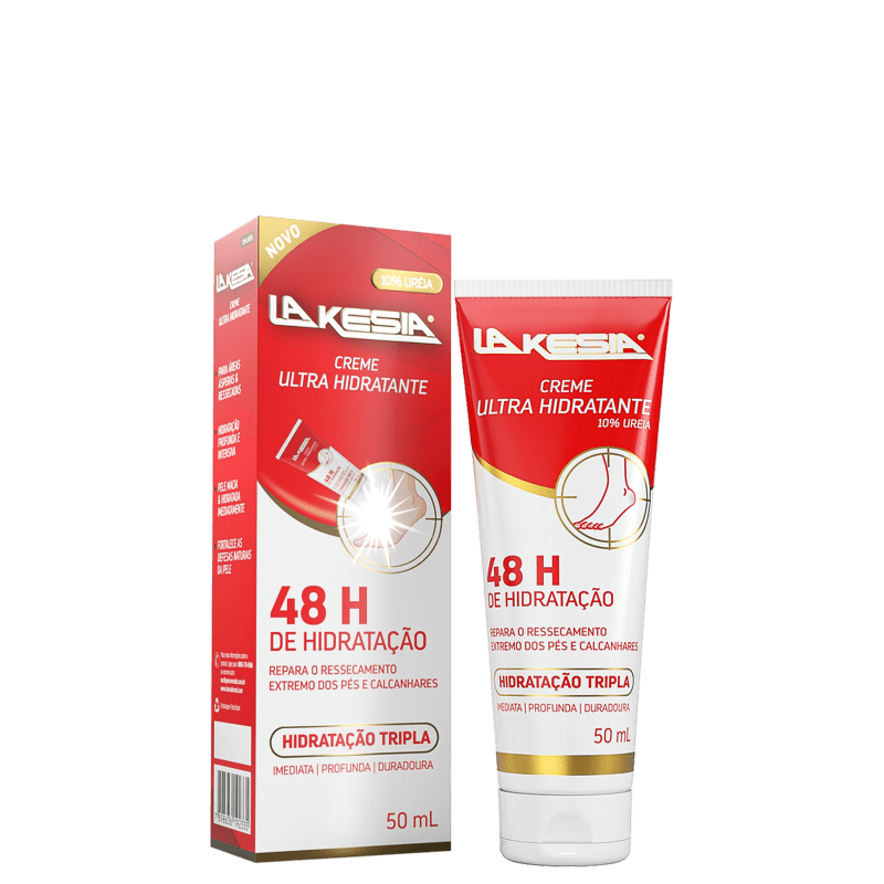LaKesia Ultra Hidratante 10% Ureia - Creme para os Pés 50ml