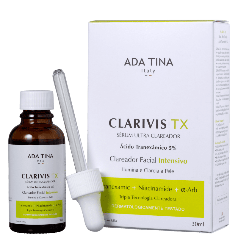 Ada Tina Clarivis TX - Sérum Clareador de Manchas 30ml