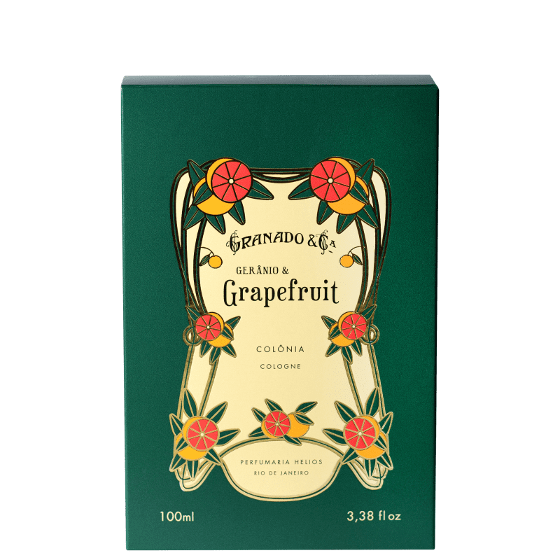 Gerânio & Grapefruit Granado Cologne - Perfume Unissex 100ml