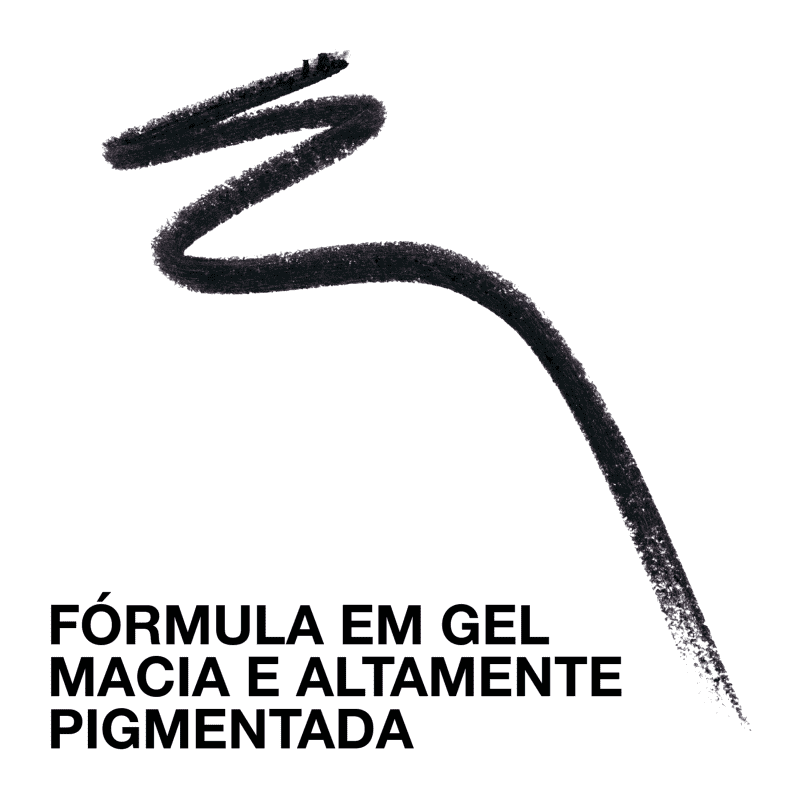 Maybelline Tattoo Studio Deep Onyx - Lápis Delineador em Gel 1,2g