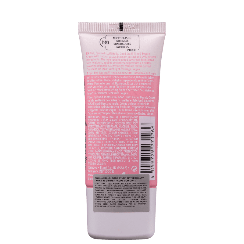 Essence Hello, Good Stuff! 10 Light - Creme Hidratante Facial com Cor 30ml