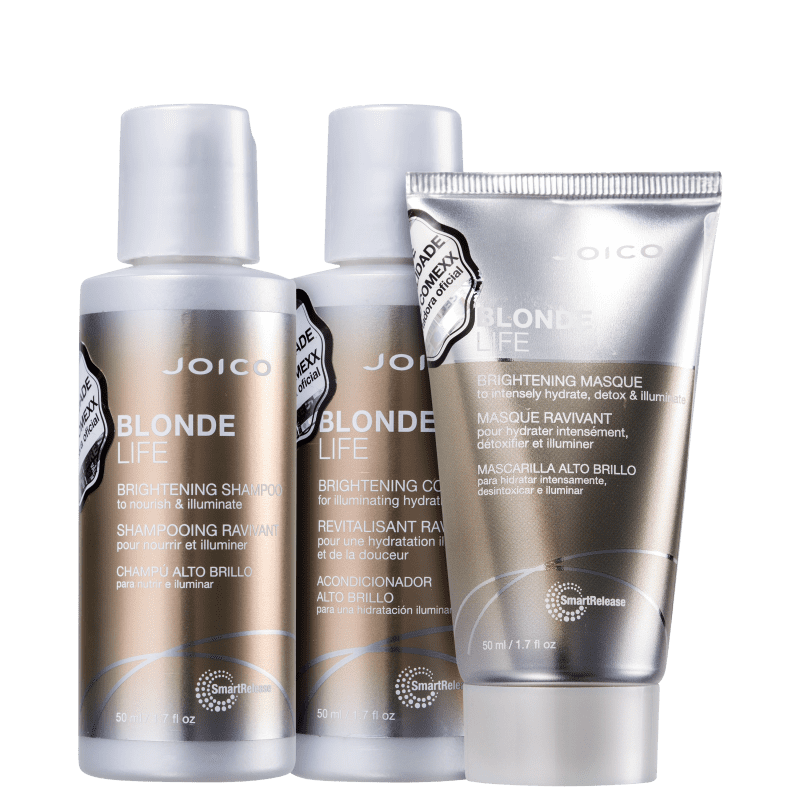 Kit Joico Blonde Life Smart Release Mini Trio (3 Produtos) Menor preço em Kit Joico Blonde Life Smart Release Mini Trio (3 Produtos)