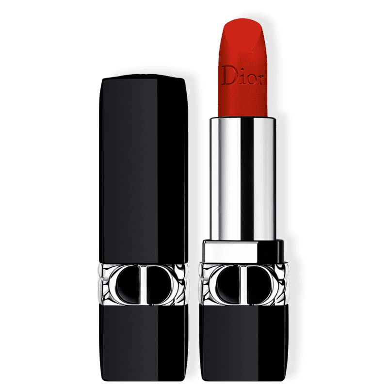 Dior Rouge Recarregável 999 Velvet - Batom Aveludado 3,5g Menor preço em Dior Rouge Recarregável 999 Velvet - Batom Aveludado 3,5g