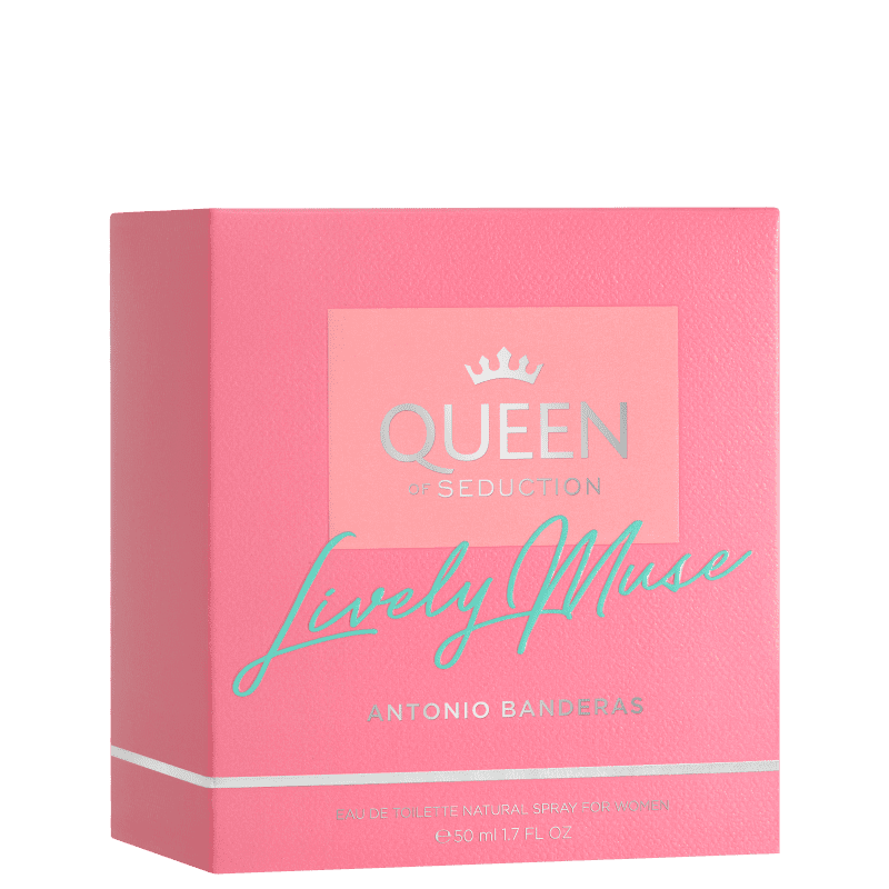 Queen Of Seduction Lively Muse Antonio Banderas Eau de Toilette - Perfume Feminino 50ml