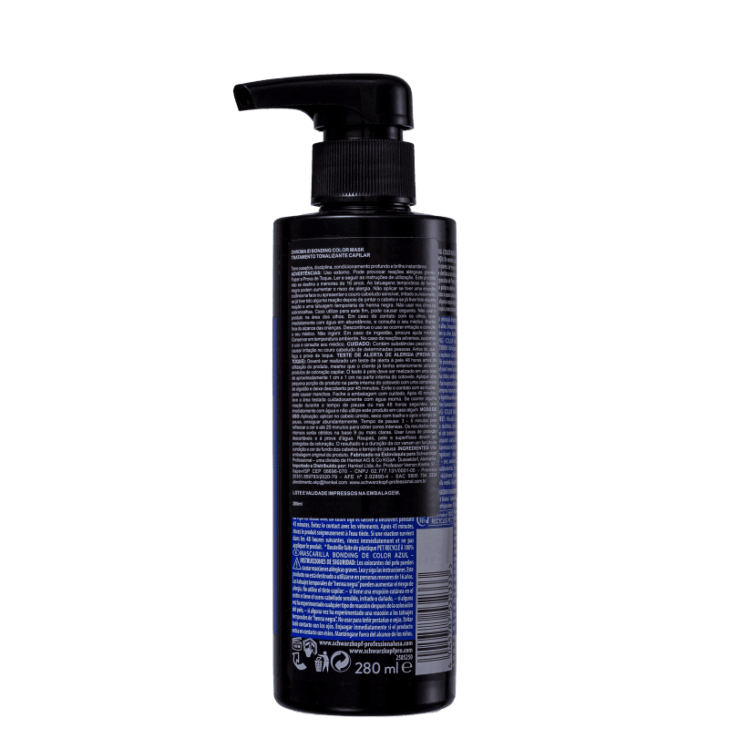 Schwarzkopf Professional Chroma ID Bonding Mask Intensa Blue - Máscara Tonalizante 280ml