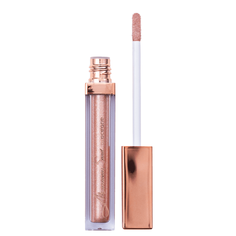 Mariana Saad by Océane Shine e Glow Soft Peach - Sombra Líquida 4,2g