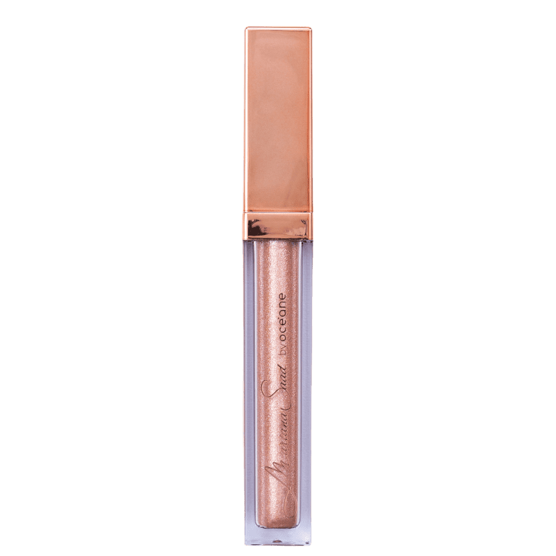 Mariana Saad by Océane Shine e Glow Soft Peach - Sombra Líquida 4,2g