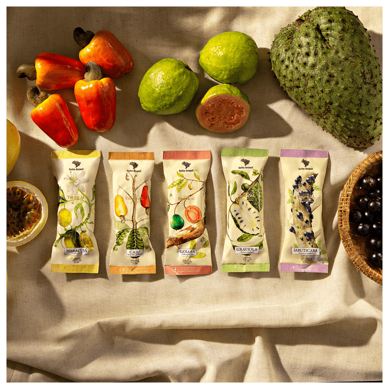 Sabonete em Barra Feito Brasil Dom Tropical Graviola 80g