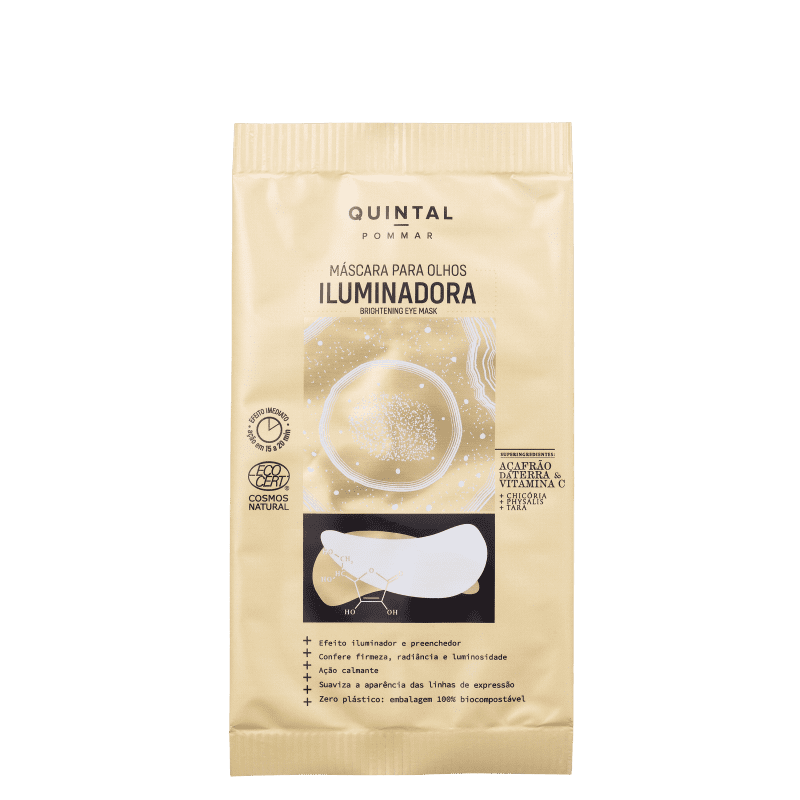 Quintal Iluminadora - Máscara para Área dos Olhos (2 Unidades)