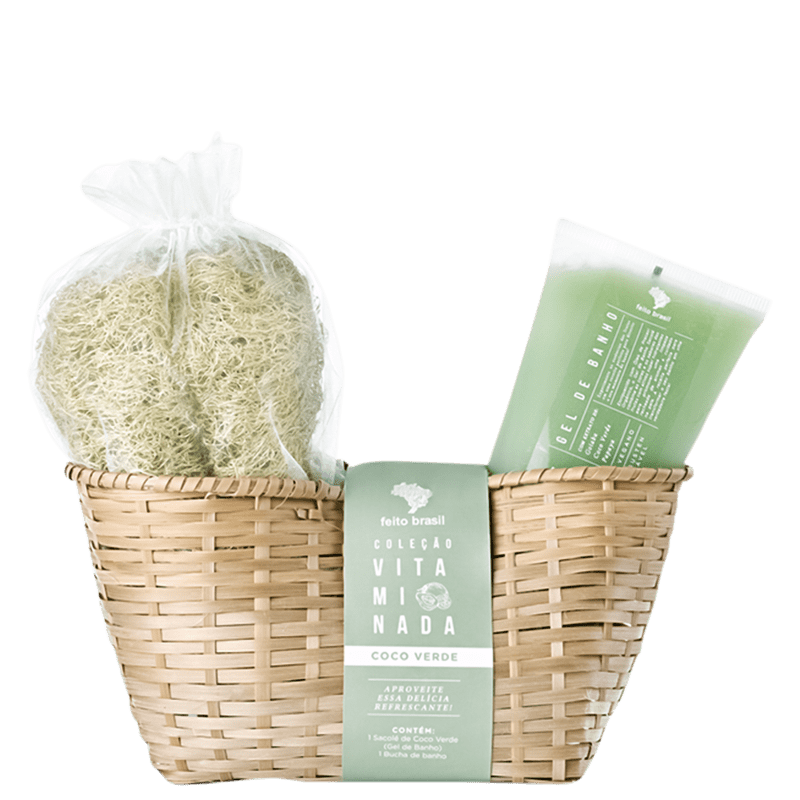Kit Feito Brasil Vitaminada Coco Verde (2 Produtos)