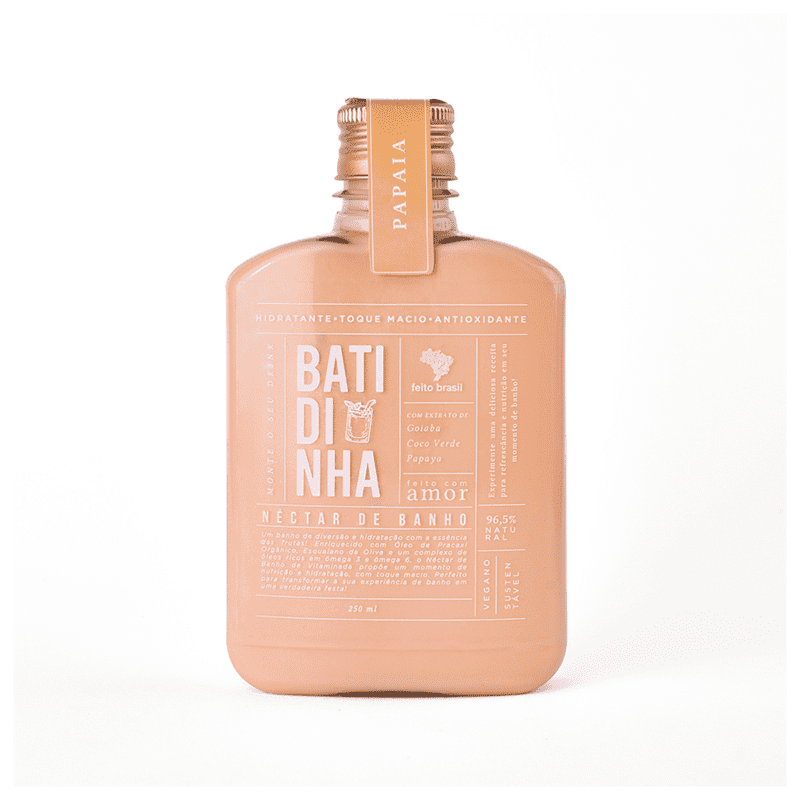 Kit Feito Brasil Vitaminada Néctar de Banho Papaia (3 Produtos)