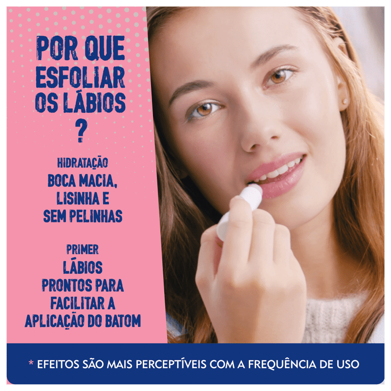 NIVEA Scrub Rosa Mosqueta - Esfoliante Labial 4,8g