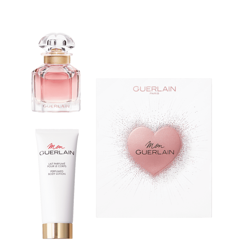 Conjunto Mon Guerlain Bloom of Rose Guerlain - Eau de Parfum 30ml + Loção Corporal 75ml Menor preço em Conjunto Mon Guerlain Bloom of Rose Guerlain - Eau de Parfum 30ml + Loção Corporal 75ml