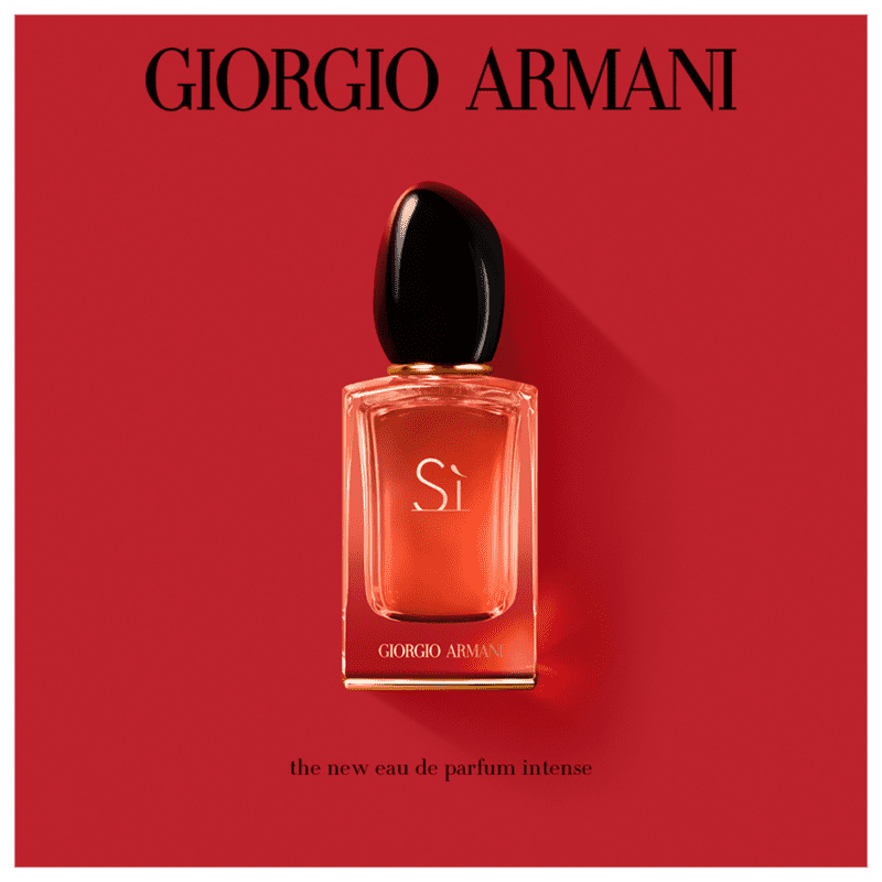 Perfume Sì Intense Giorgio Armani Eau de Parfum Feminino 50ml