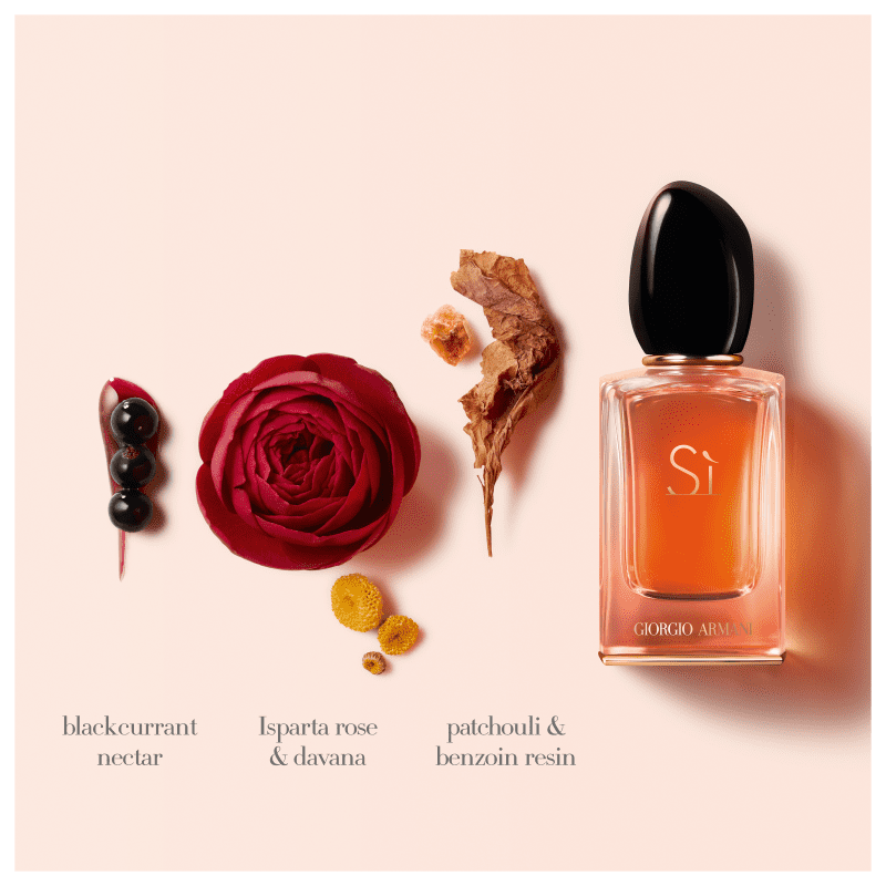 Perfume Sì Intense Giorgio Armani Eau de Parfum Feminino 50ml